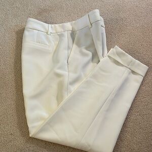 Banana Republic Cream Trouser
